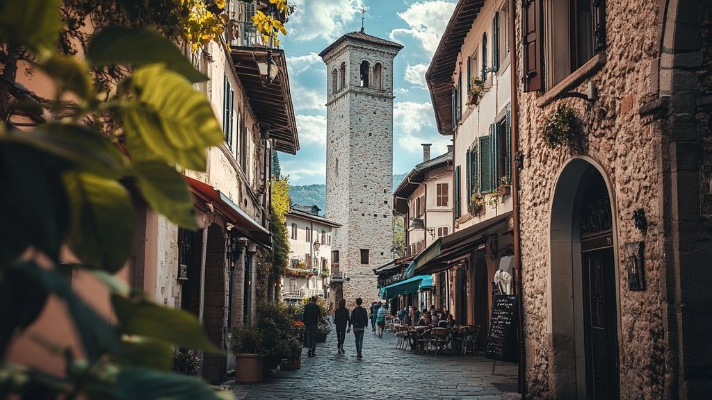 Découverte de la tour Campanone